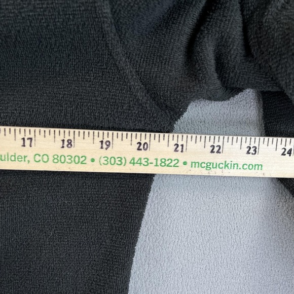 Outerknown Shirt Jacket Mens Small Gray Snap Front Terry Fleece Shacket Pocket - Picture 11 of 11